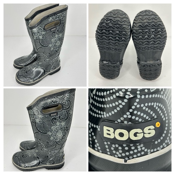 BOGS Classic Batix Rain Boots Size 6 Tapestry‎ Floral Sustainable Waterproof - Picture 1 of 14